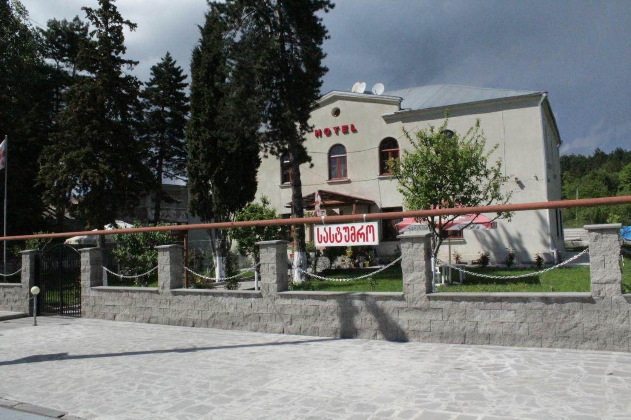 Hotel Kakhaberi Tetritskaro Exterior foto